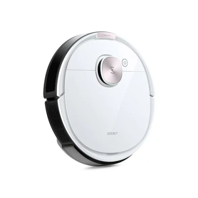 Ecovacs Vacuum cleaner DEEBOT OZMO T8 Robot, 175 min, 0.42 L, 67 dB, Wet & Dry, White, Lithium Ion