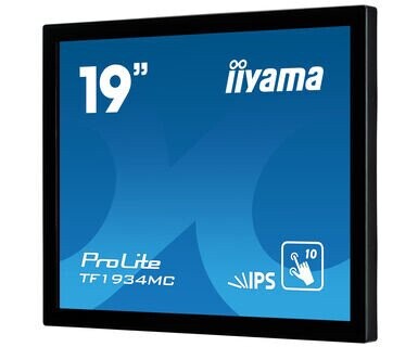 iiyama ProLite TF1934MC-B7X touch screen monitor 48.3 cm (19") 1280 x 1024 pixels Multi-touch Black