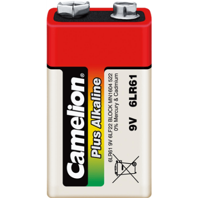 Camelion 9V/6LR61, Plus Alkaline 6LR61, 1 pc(s)
