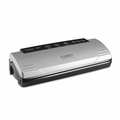 Caso Vacuum sealer VC11 Automatic, Stainless steel, 120 W, Film Box, Incl. 10 top-quality bags (20 x 30 cm)