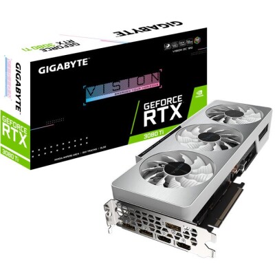 Gigabyte NVIDIA GeForce RTX 3080Ti VISION OC 12GB GDDR6X GV-N308TVISION OC-12GD
