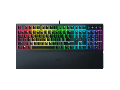 Razer Gaming Keyboard Ornata V3 RGB LED light, NORD, Wired, Black, Razer Mecha-Membrane, Numeric keypad
