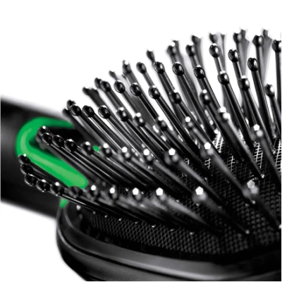 Paddle brush Braun BR710 Ion conditioning, Black/Green