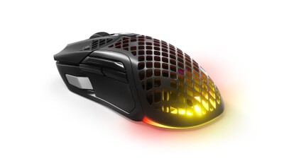 SteelSeries Aerox 5 (2022) Gaming Mouse, Wireless, Onyx