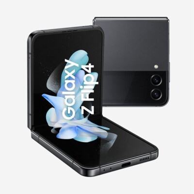 Samsung Galaxy Z Flip4 SM-F721B 17 cm (6.7") Dual SIM Android 12 USB Type-C 8 GB 256 GB 3700 mAh Graphite