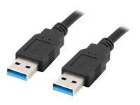 LANBERG cable USB-A M/M 3.0 1.0m black