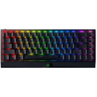 Razer BlackWidow V3 Mini HyperSpeed Mechanical Gaming Keyboard, Green Switch, RU Layout, Wireless, Black