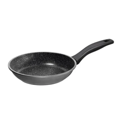 Stoneline Pan made in Germany 19047 Type Frying pan, 28 cm, Suitable for hob types Suitable for all cookers including induction cookers, Black, Non-stick coating,