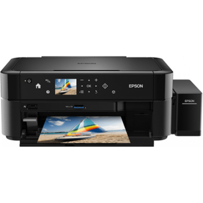 Epson L L850 Colour, Inkjet, Multifunction Printer, A4, Black