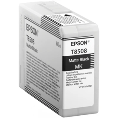 Epson T8508 Ink Cartridge, Matte Black