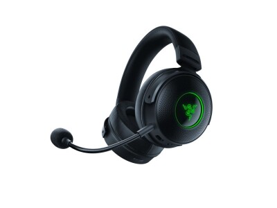 Razer Kraken V3 Gaming Headset, Over-Ear, Wireless, Microphone, Black