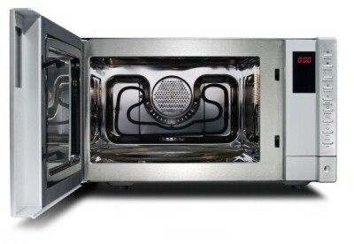Microwave with grill Caso SMG20  Grill, 800 W, Black, Stainless steel, Free standing