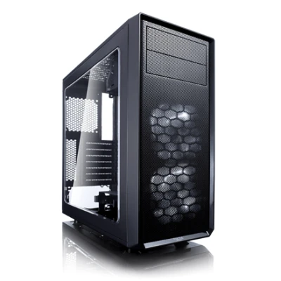 Fractal Design Focus G Black Window Black, Middle Tower, Power supply included No