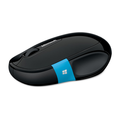 Microsoft H3S-00002 Sculpt Comfort Black, Blue, Bluetooth, Wireless connection