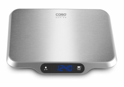 Caso L15 Kitchen Scales Caso Kitchen scale L 15 Maximum weight (capacity) 15 kg, Graduation 1 g, Display type LCD Display, Stainless steel