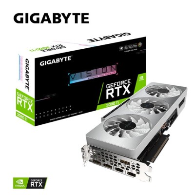 Gigabyte NVIDIA GeForce RTX 3080Ti VISION OC 12GB GDDR6X GV-N308TVISION OC-12GD