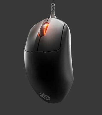 SteelSeries Gaming Mouse Prime, RGB LED light, Black, Wired