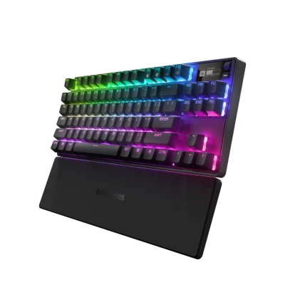 SteelSeries Gaming Keyboard Apex Pro TKL (2023), RGB LED light, US, Black, Wireless