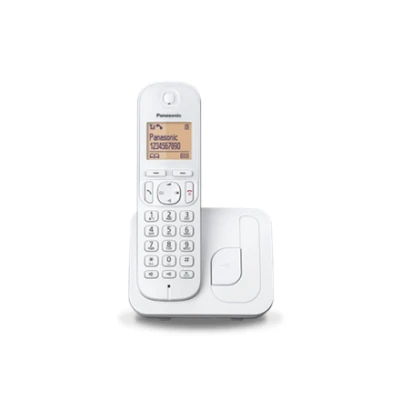Panasonic Cordless KX-TGC210FXW White, Built-in display, Speakerphone, Caller ID, Phonebook capacity 50 entries