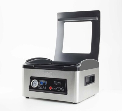 Caso Vacuum sealer VacuChef 70  Automatic, Silver/ black, 350 W, Film Box